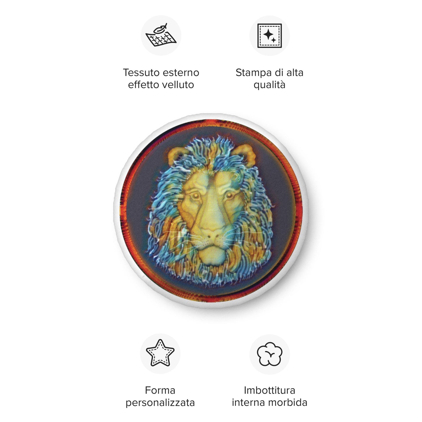 Lion pillow