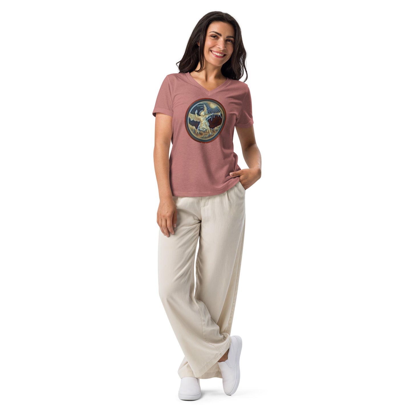 Angel Gabriel 1 Vneck
