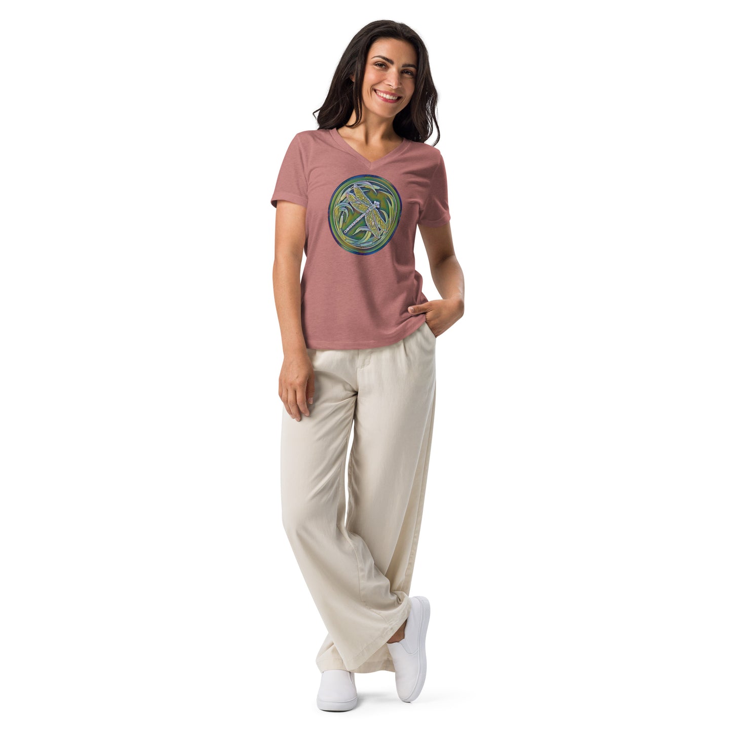 Dragonfly 2 Vneck