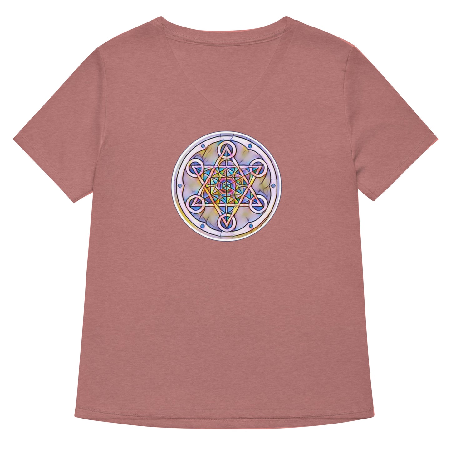 Metatron Cube 1 Vneck