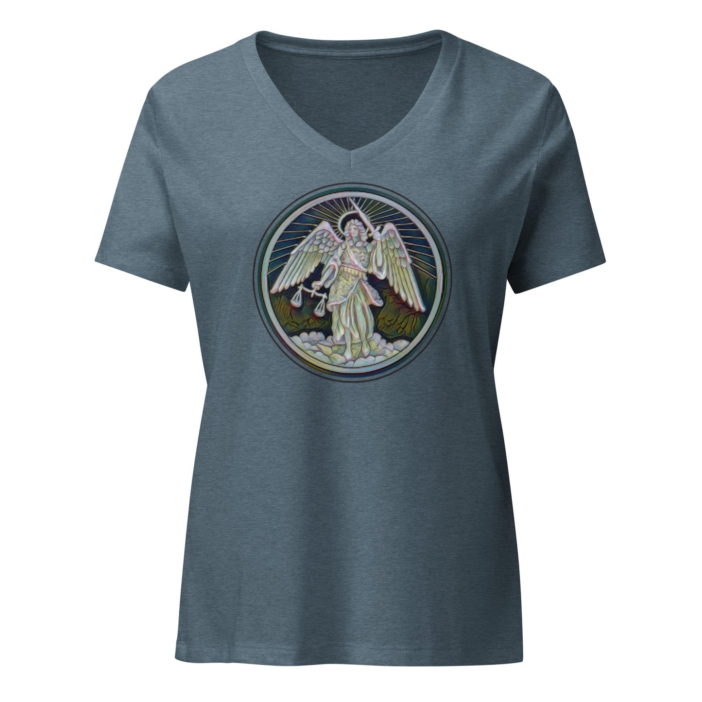 Archangel Michael 2 Vneck