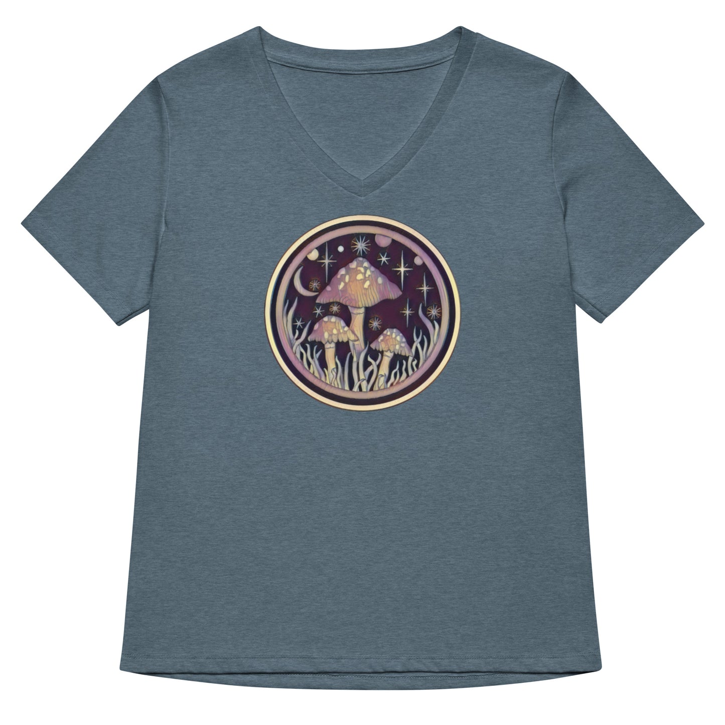 Mushroom Magic 1 Vneck