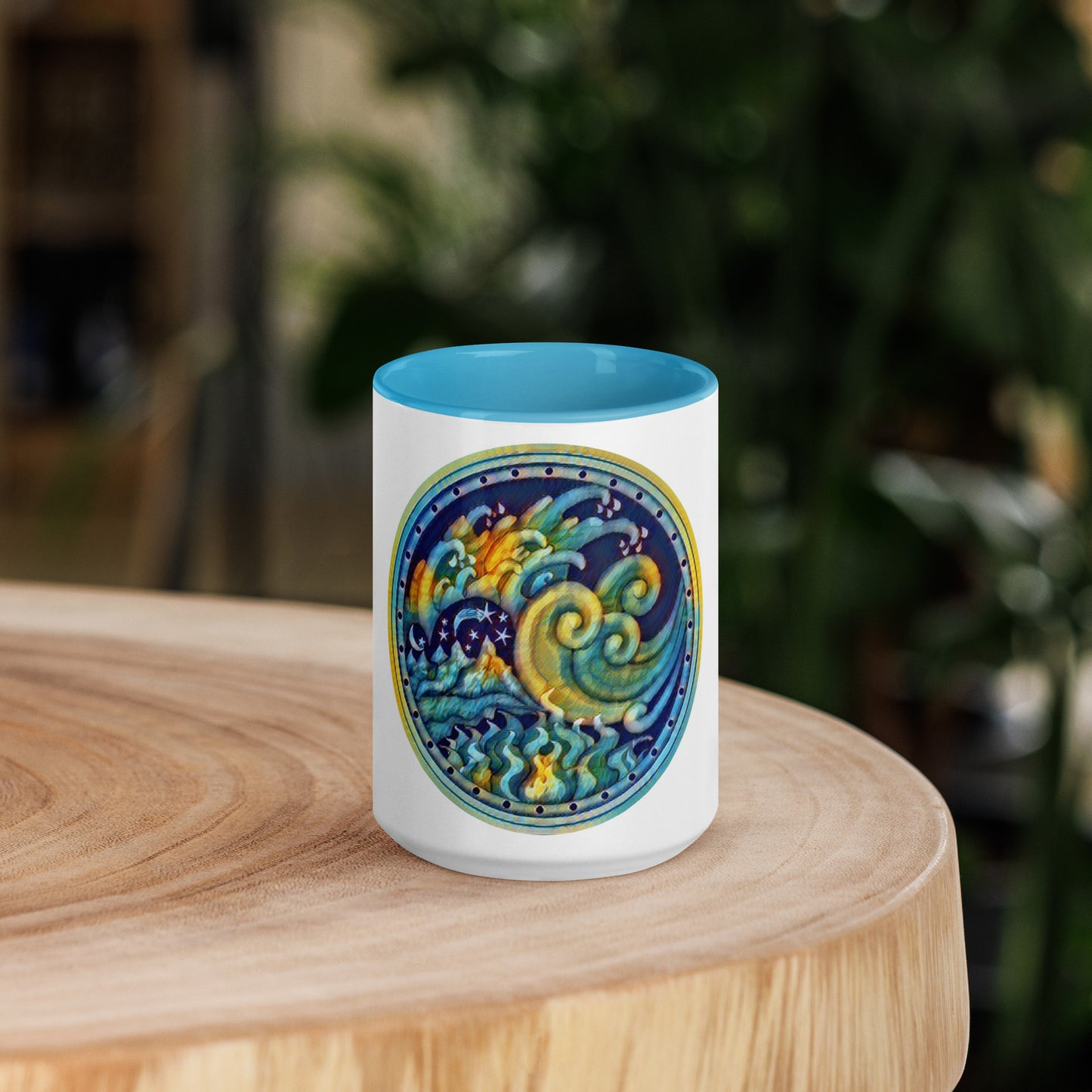 Emphasis Earth colorful Mug