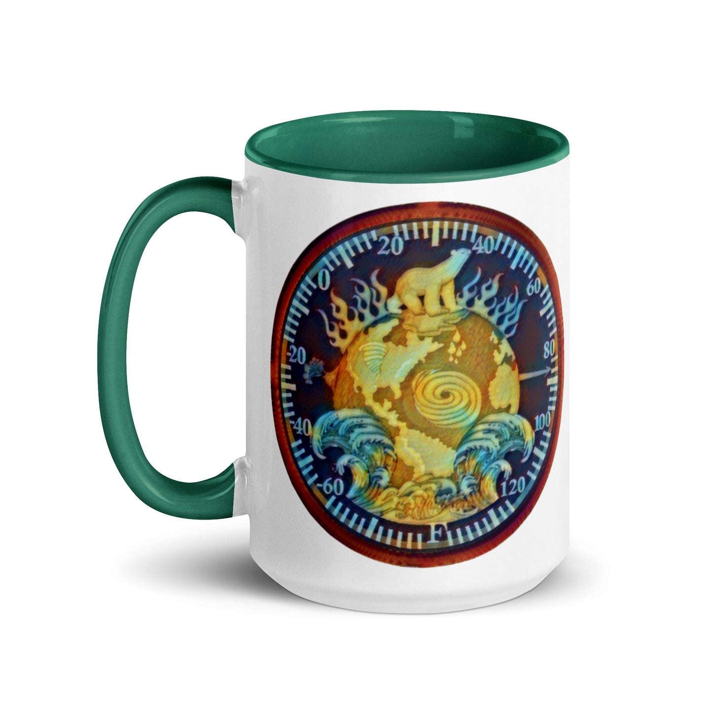 Emphasis Earth colorful Mug