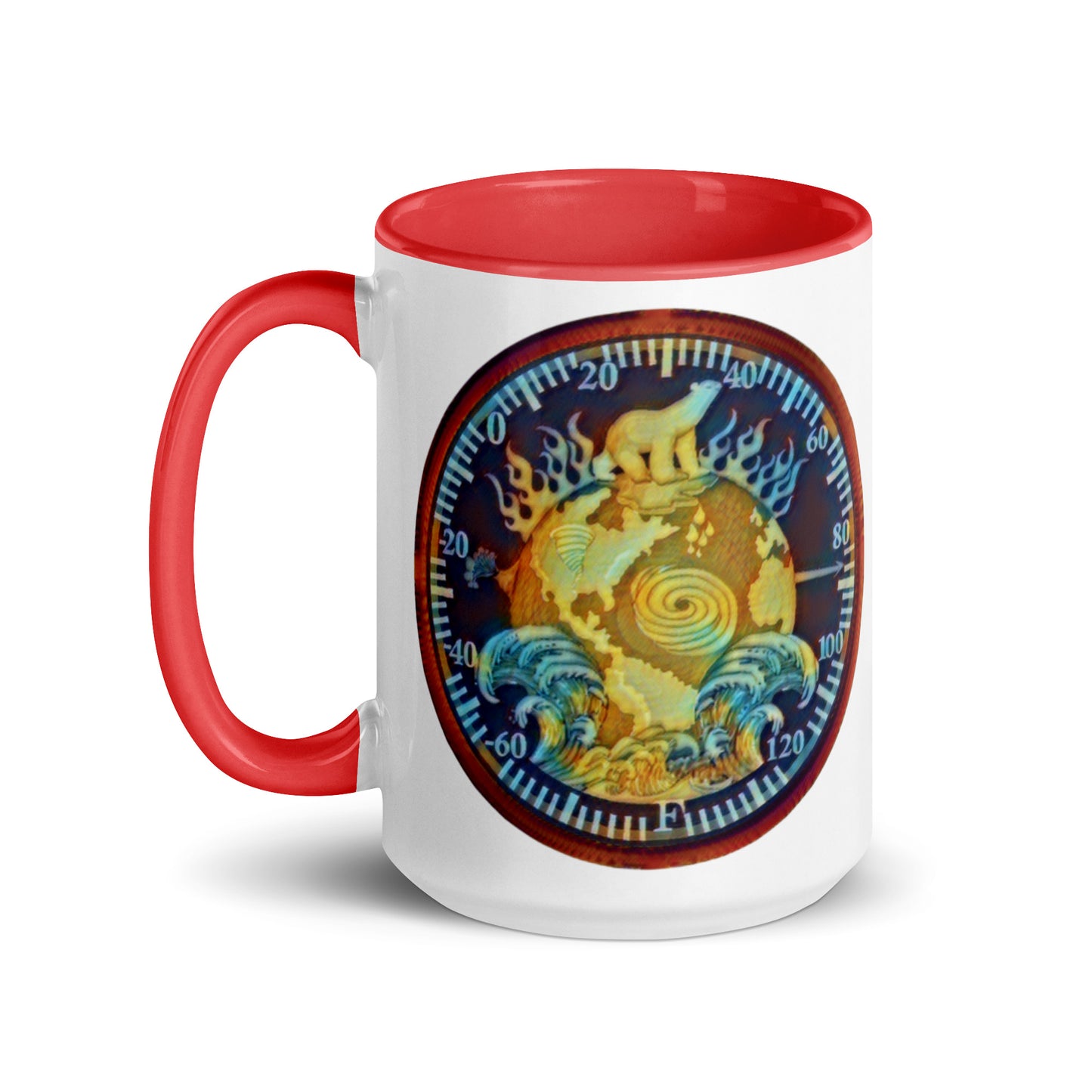 Emphasis Earth colorful Mug