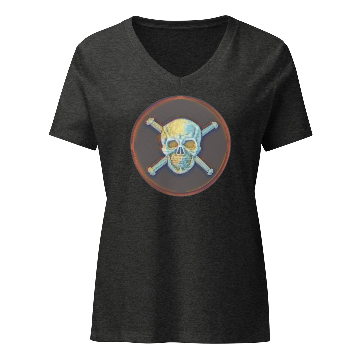 Skull & Crossbones Vneck