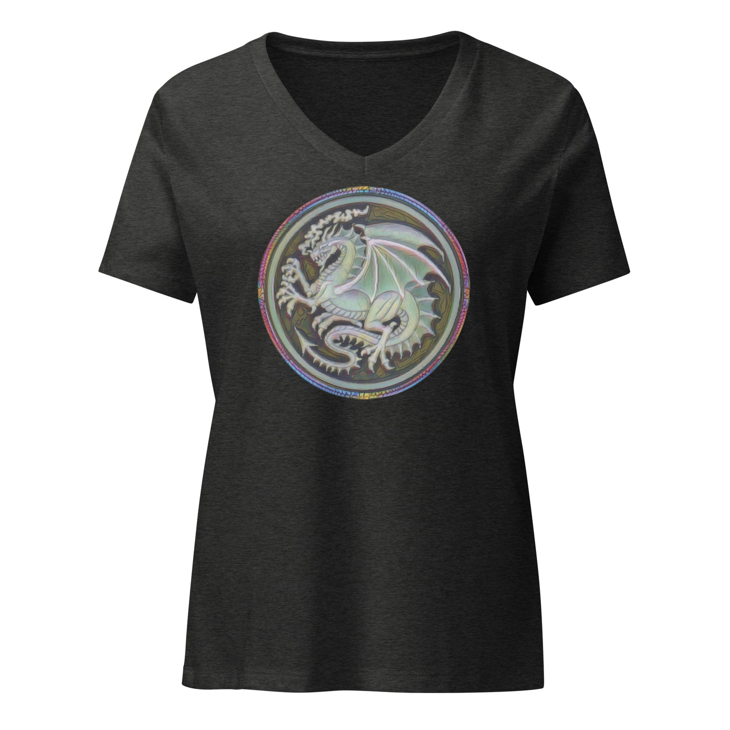 Winged Dragon 2 Vneck