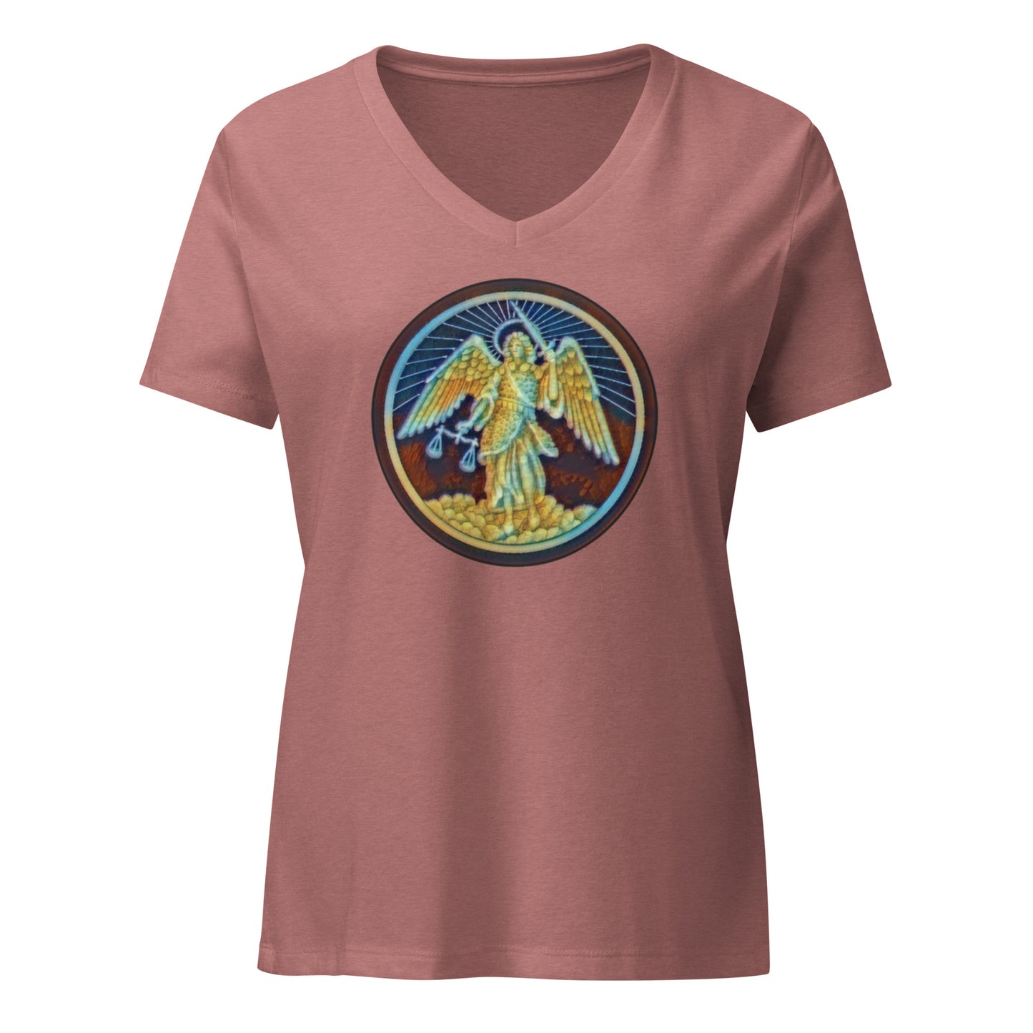 Archangel Michael 1 Vneck