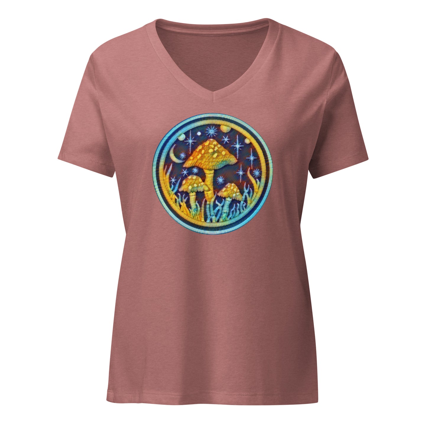 Mushroom Magic 2 Vneck