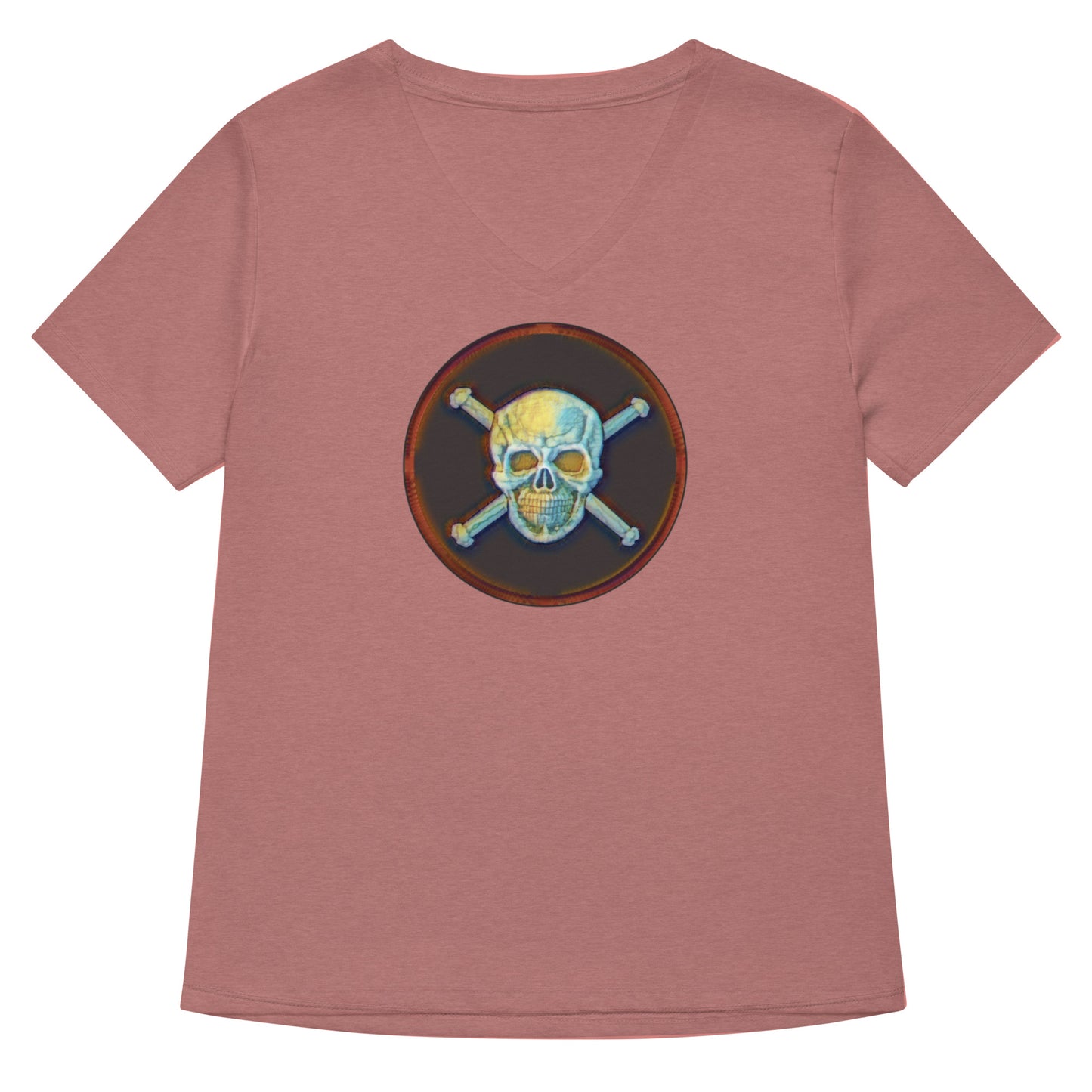 Skull & Crossbones Vneck