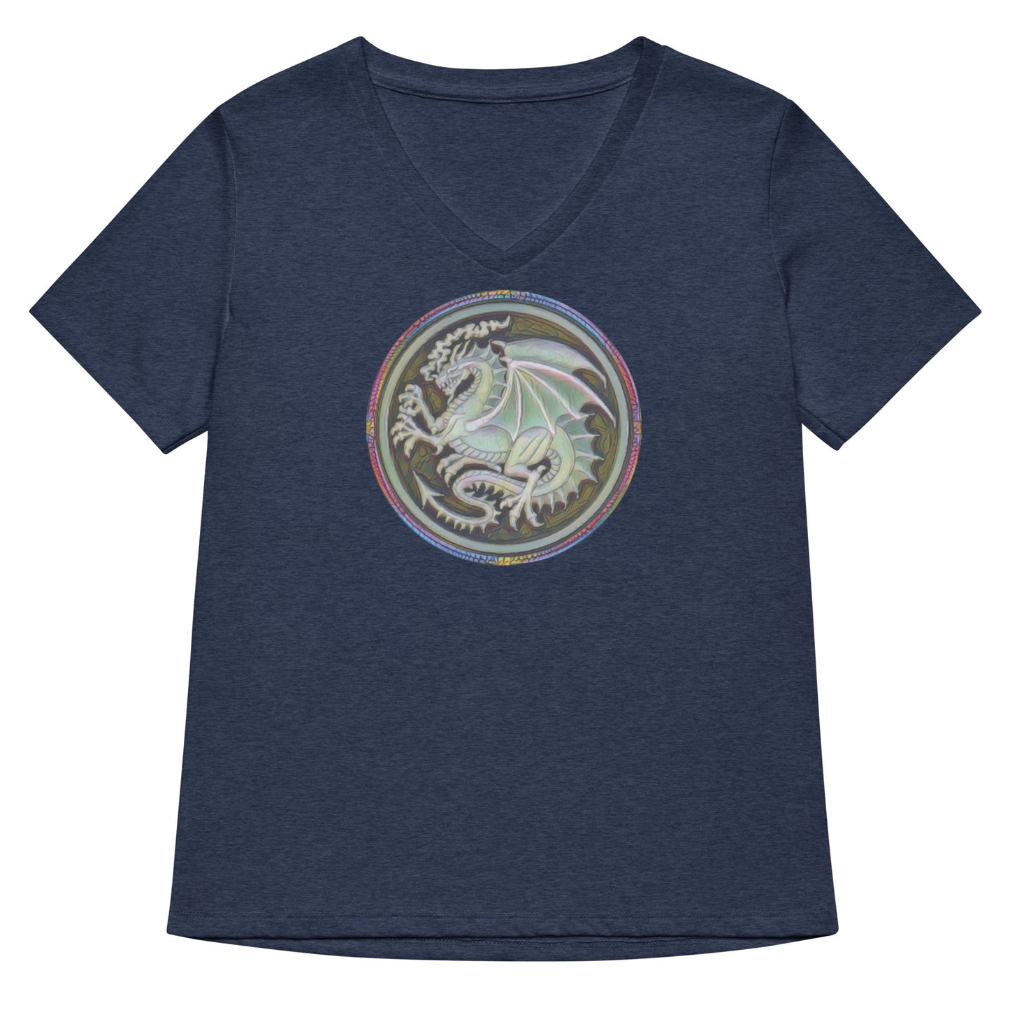 Winged Dragon 2 Vneck