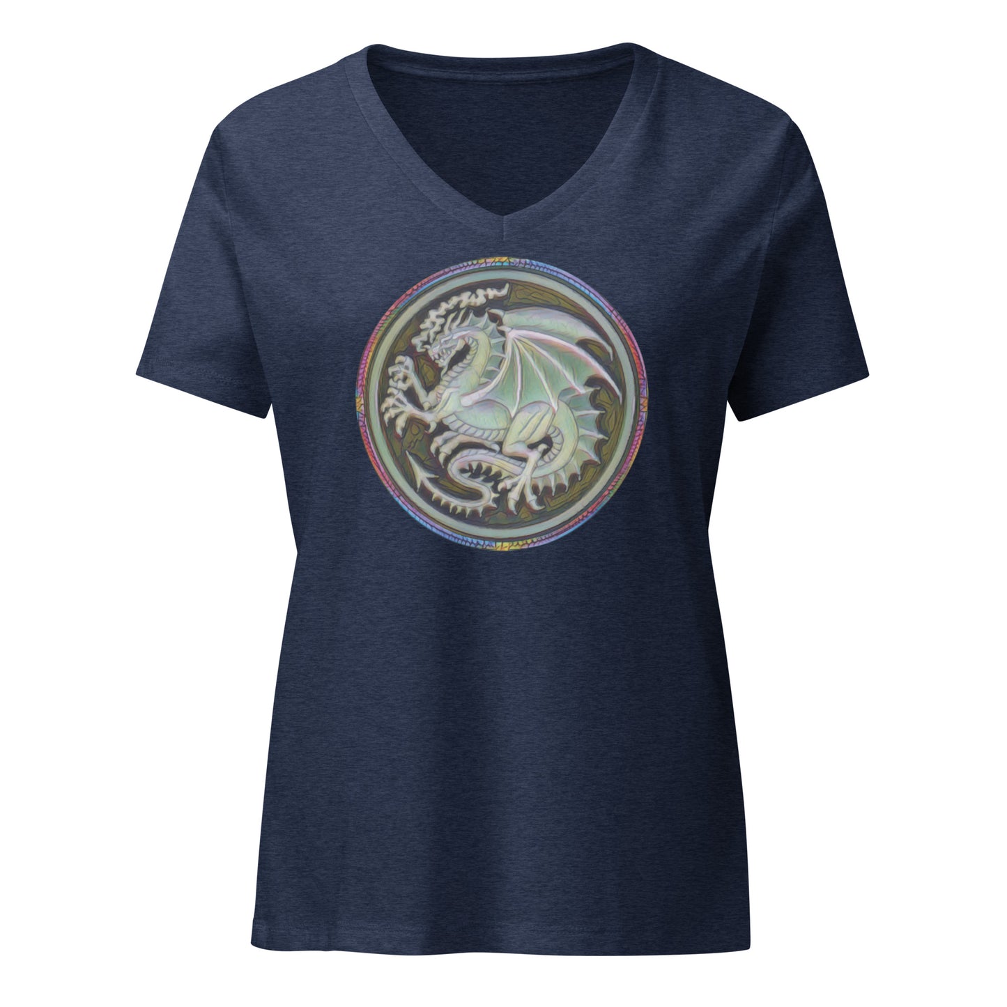 Winged Dragon 2 Vneck