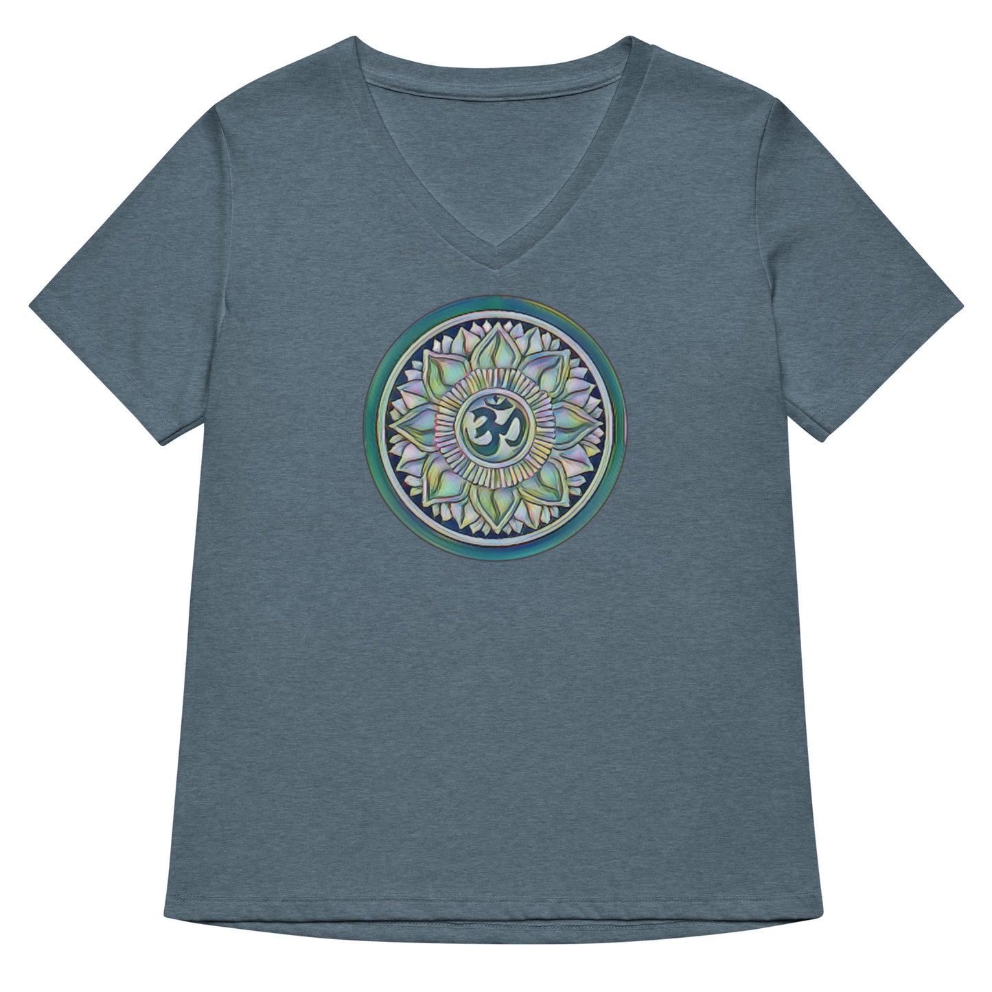 Om Mandala 2 Vneck