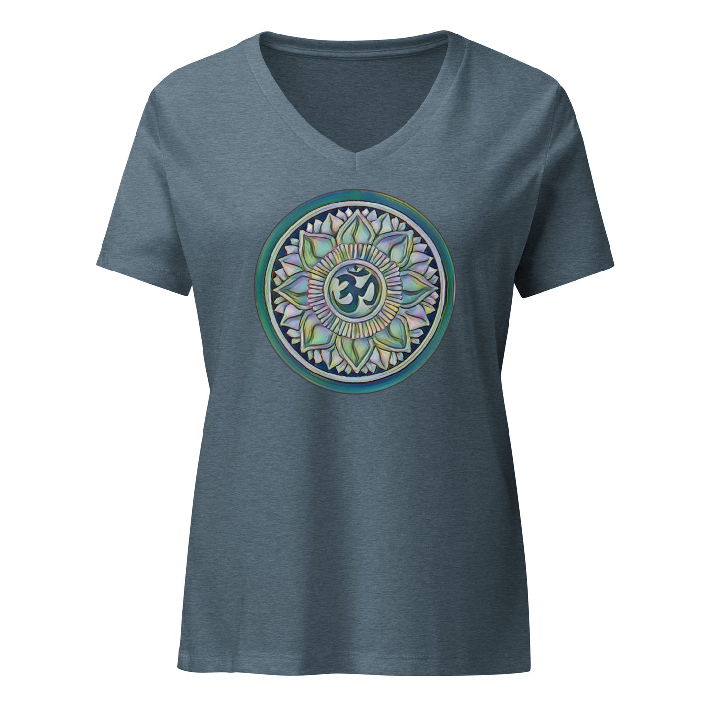 Om Mandala 2 Vneck