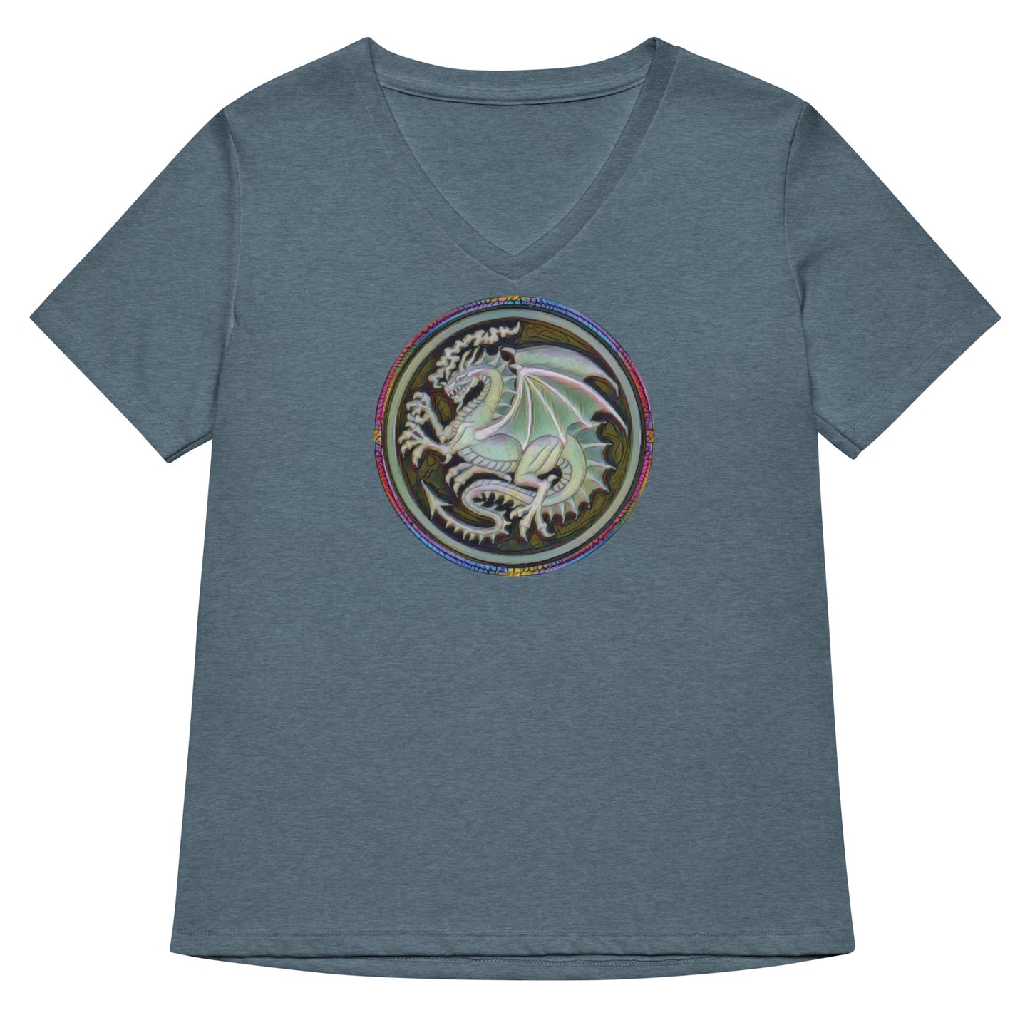 Winged Dragon 2 Vneck