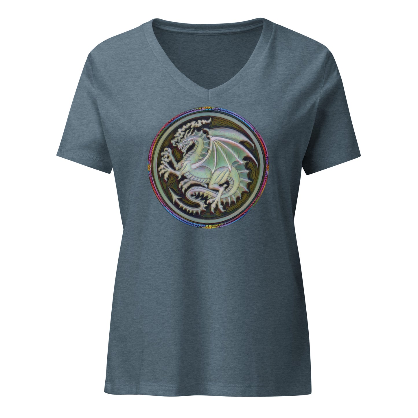 Winged Dragon 2 Vneck